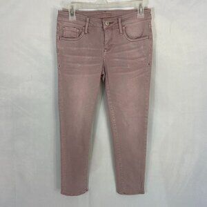 Daytrip Lynx Ankle Skinny Jeans Women's Size 26 (27 x 24) Lavender Light Purple
